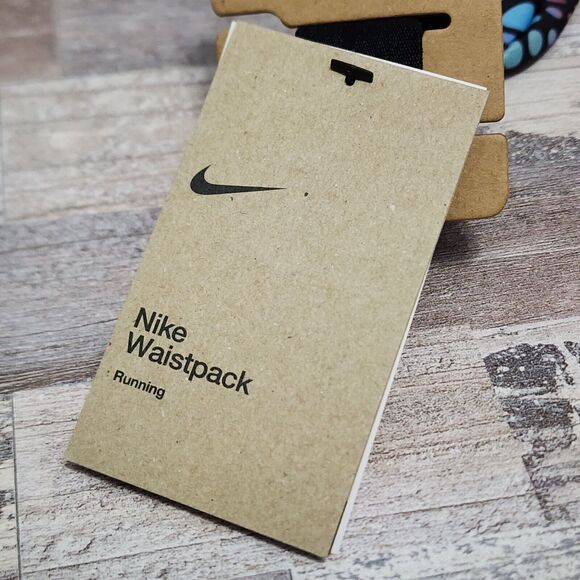 Nike Slim 3.0 Waist Pack Running Fanny Pack Belt Bag Stretch Rainbow NEW - Picture 6 of 10